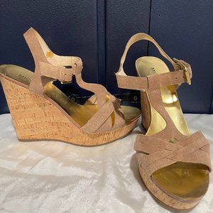 Michael Kors Suede Platform Wedge